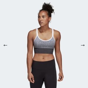 Adidas All Me Primeknit FLW Bra Sports Bra Size L